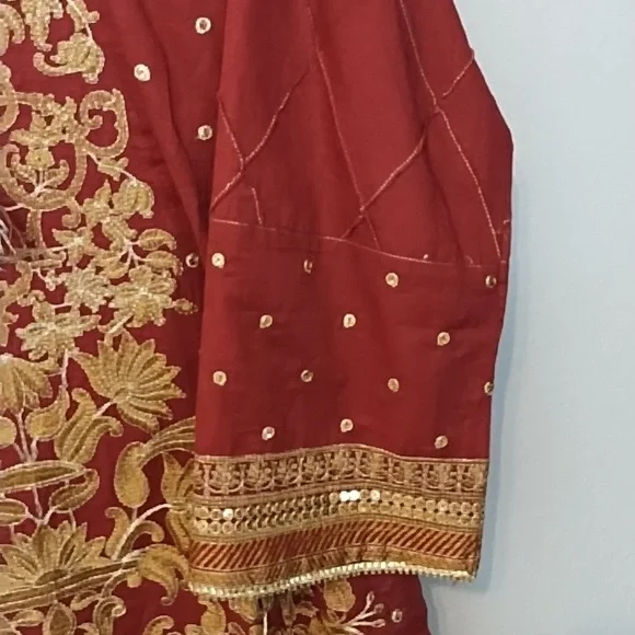 Indian Pakistani women's 3pc suit - Picture 5 of 14